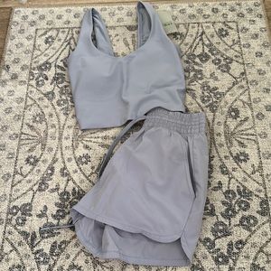 Abercrombie & Fitch Gray Athletic Set